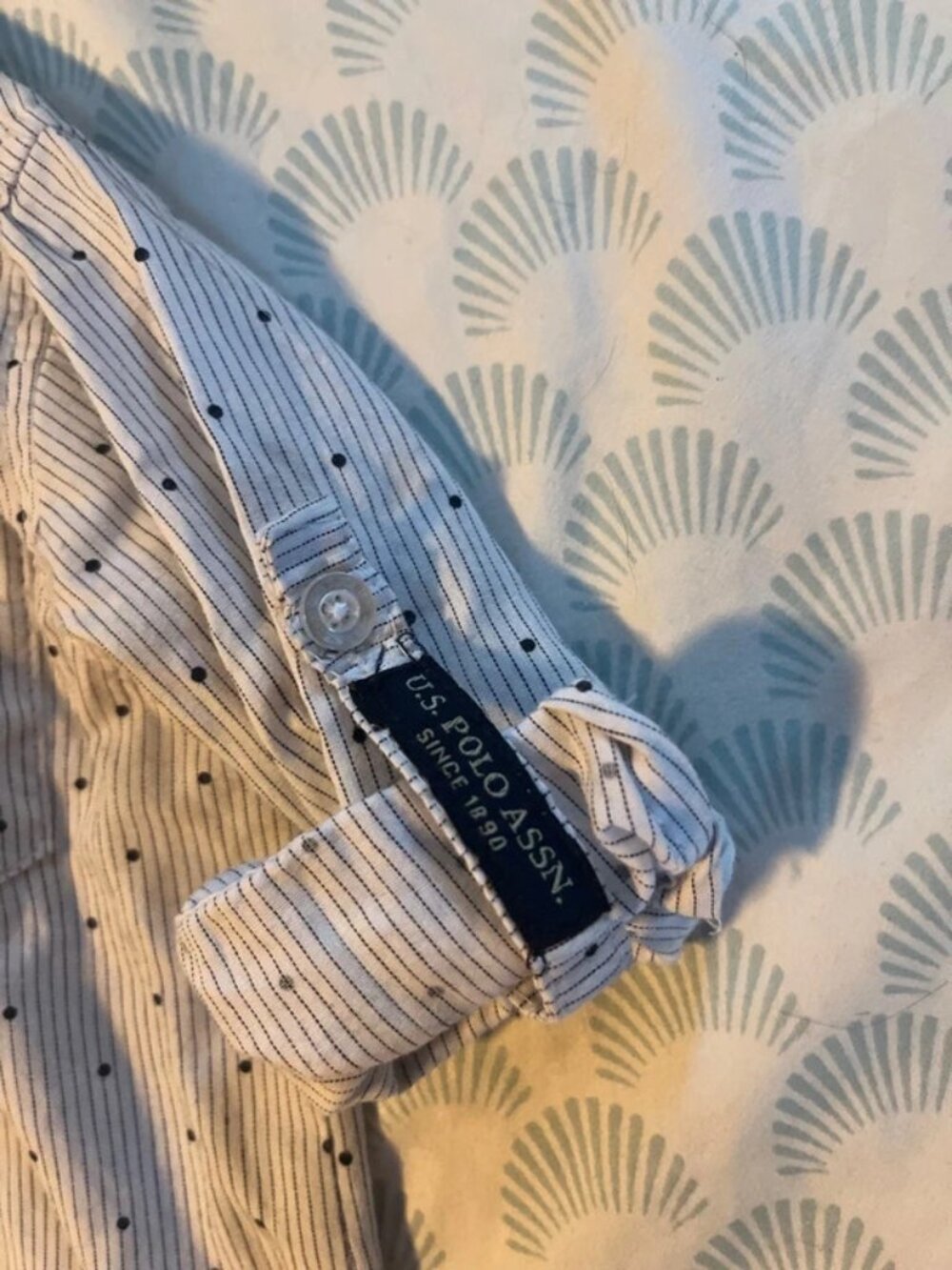 U.S. Polo Boys Button Up 6 9 months - Picture 2 of 3